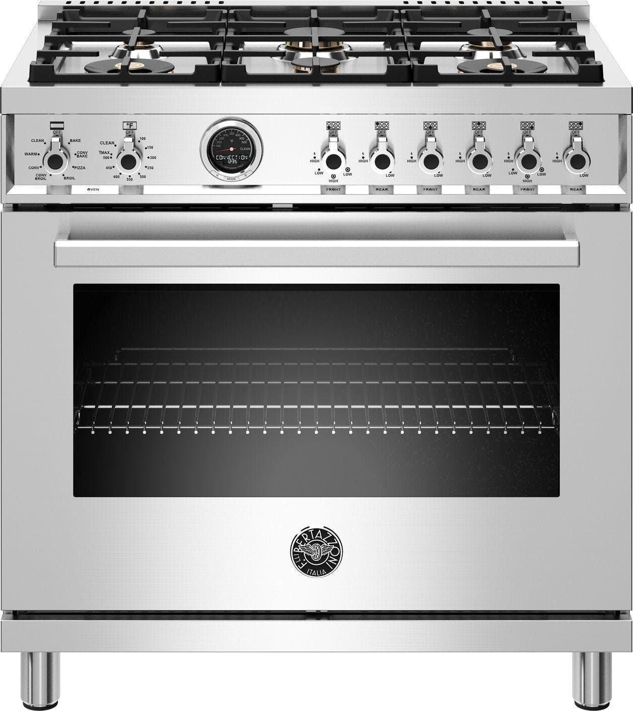Bertazzoni PROF366DFSXTLP Stainless Steel, Liquid Propane