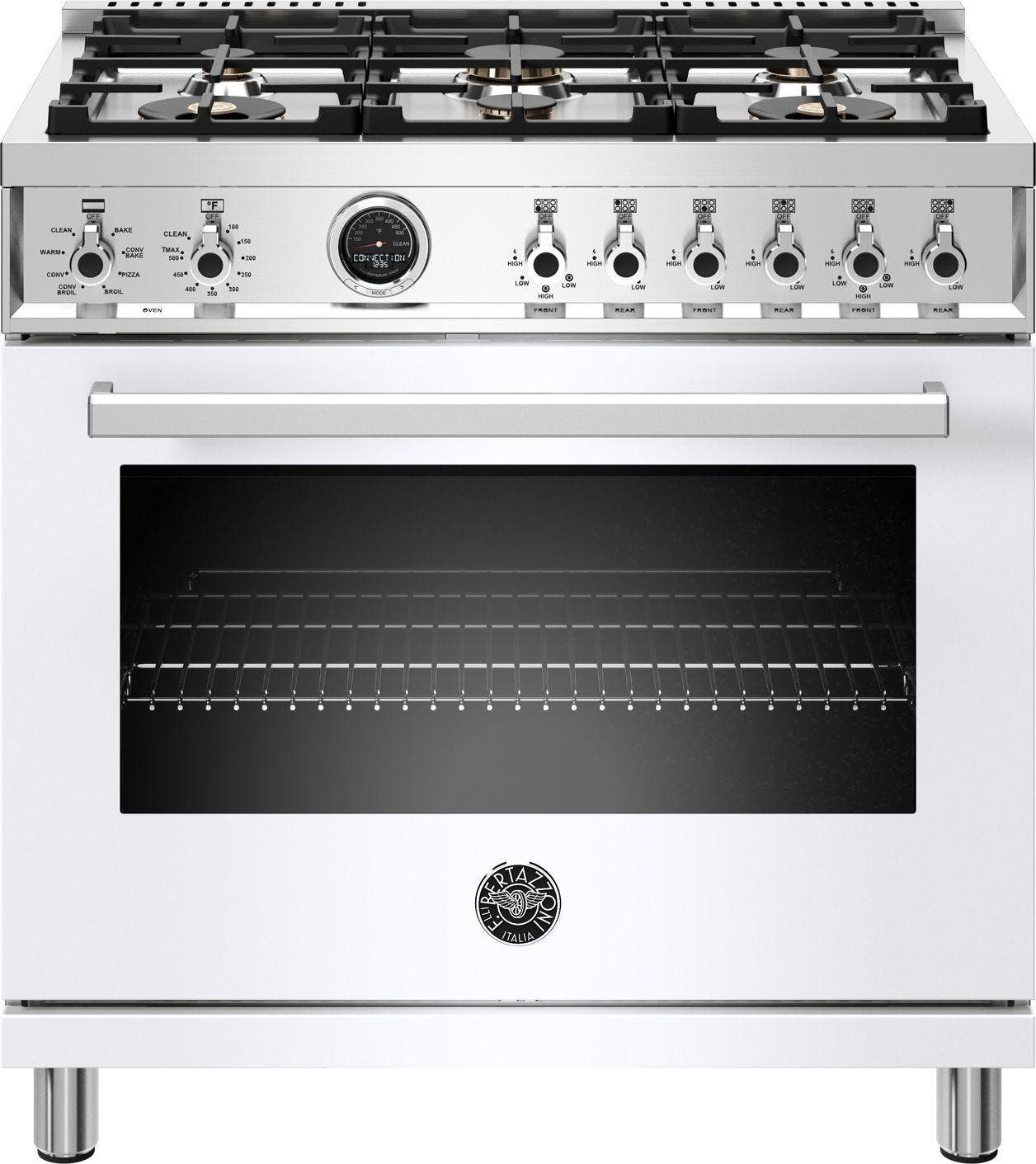 Bertazzoni PROF366DFSBITLP Bianco, Liquid Propane