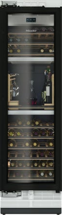 24 Inch Smart Wine Column with SommelierSet, WifiConnect, DynaCool, FlexiFrame, Push2open, BrilliantLight, 3 Temperature Zones, MaxLoad Hinge, Sabbath Mode, and ENERGY STAR