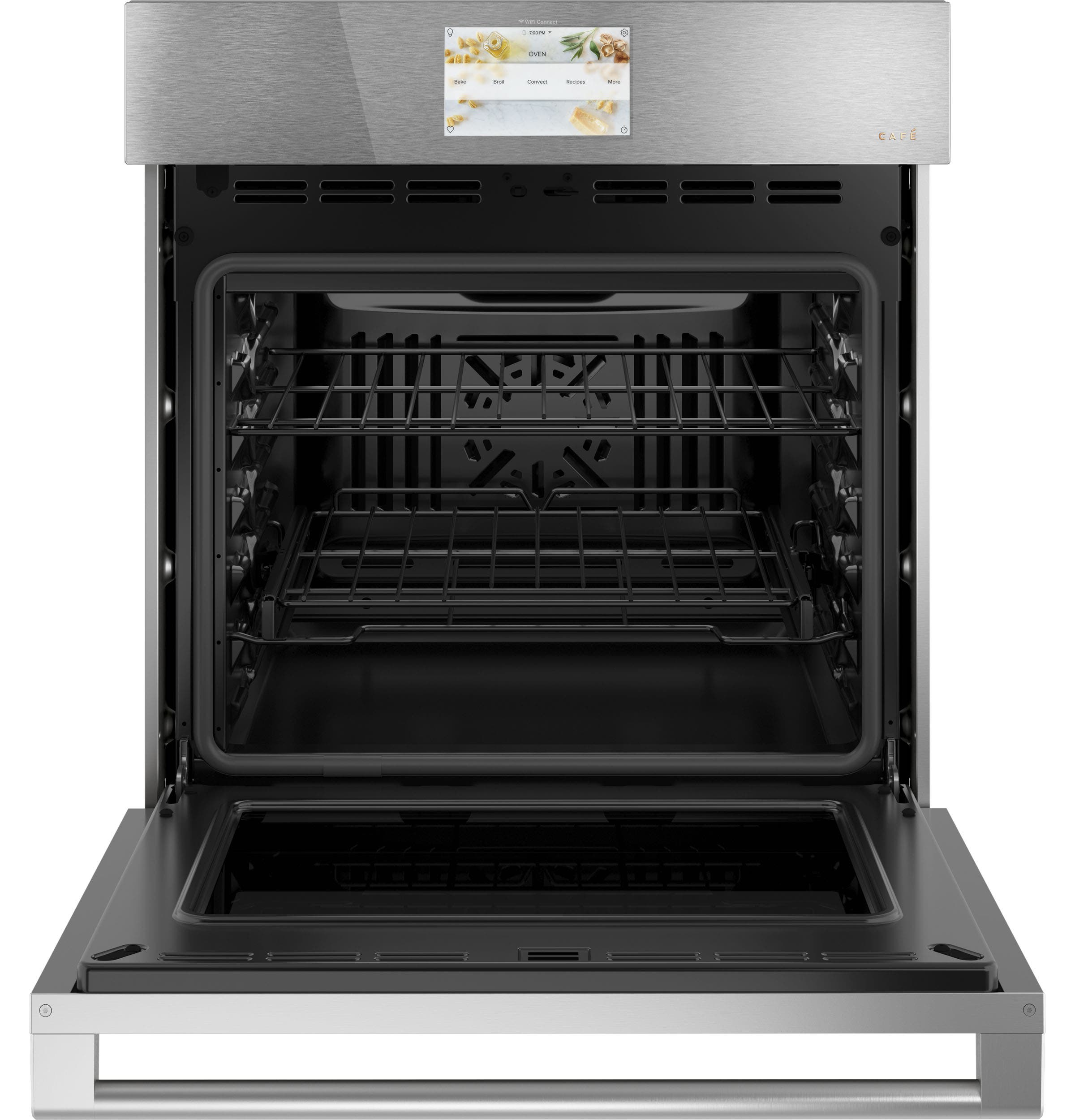 Cafe CKS70DM2NS5 Platinum Glass
