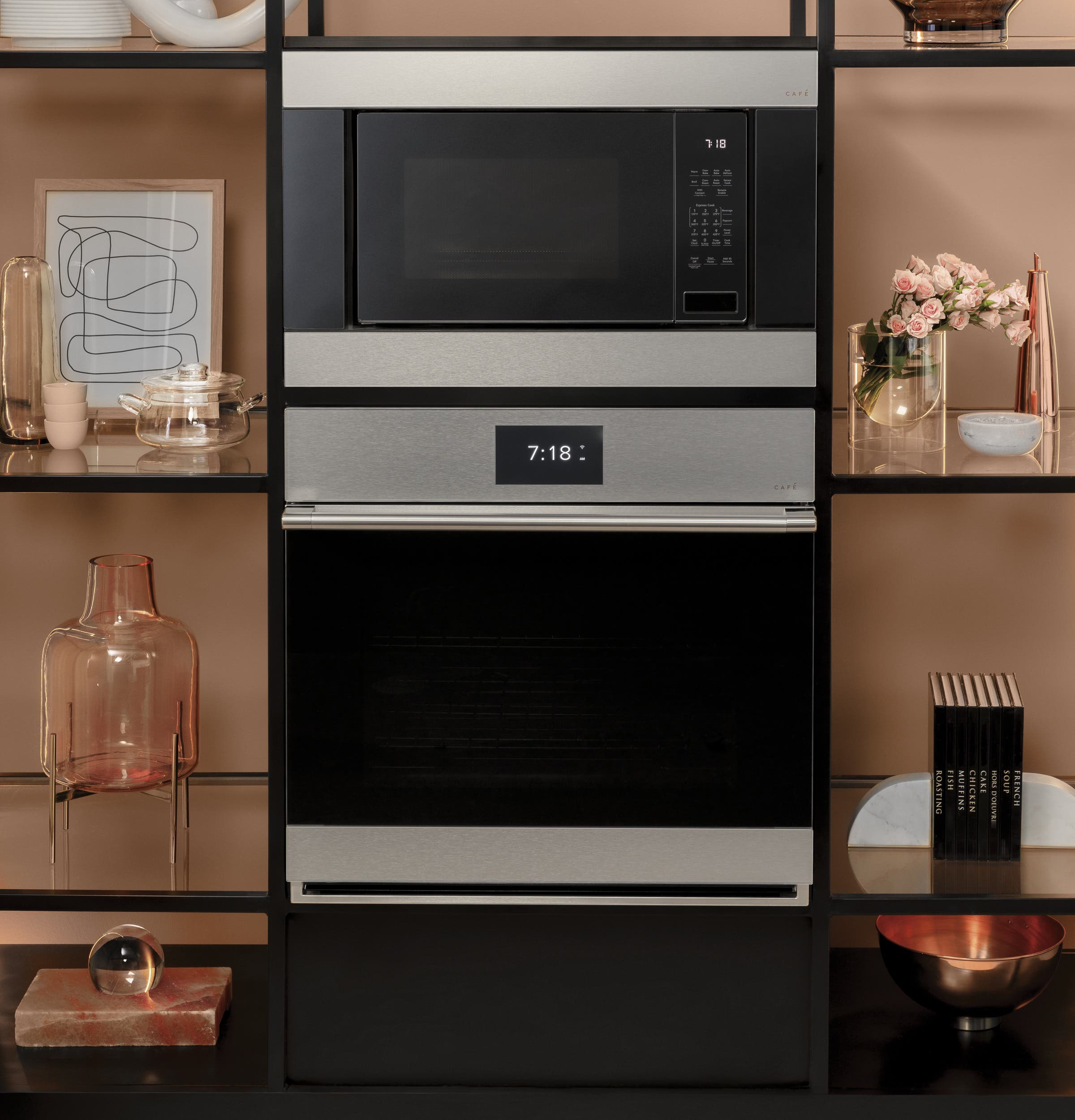 Cafe CKS70DM2NS5 Platinum Glass