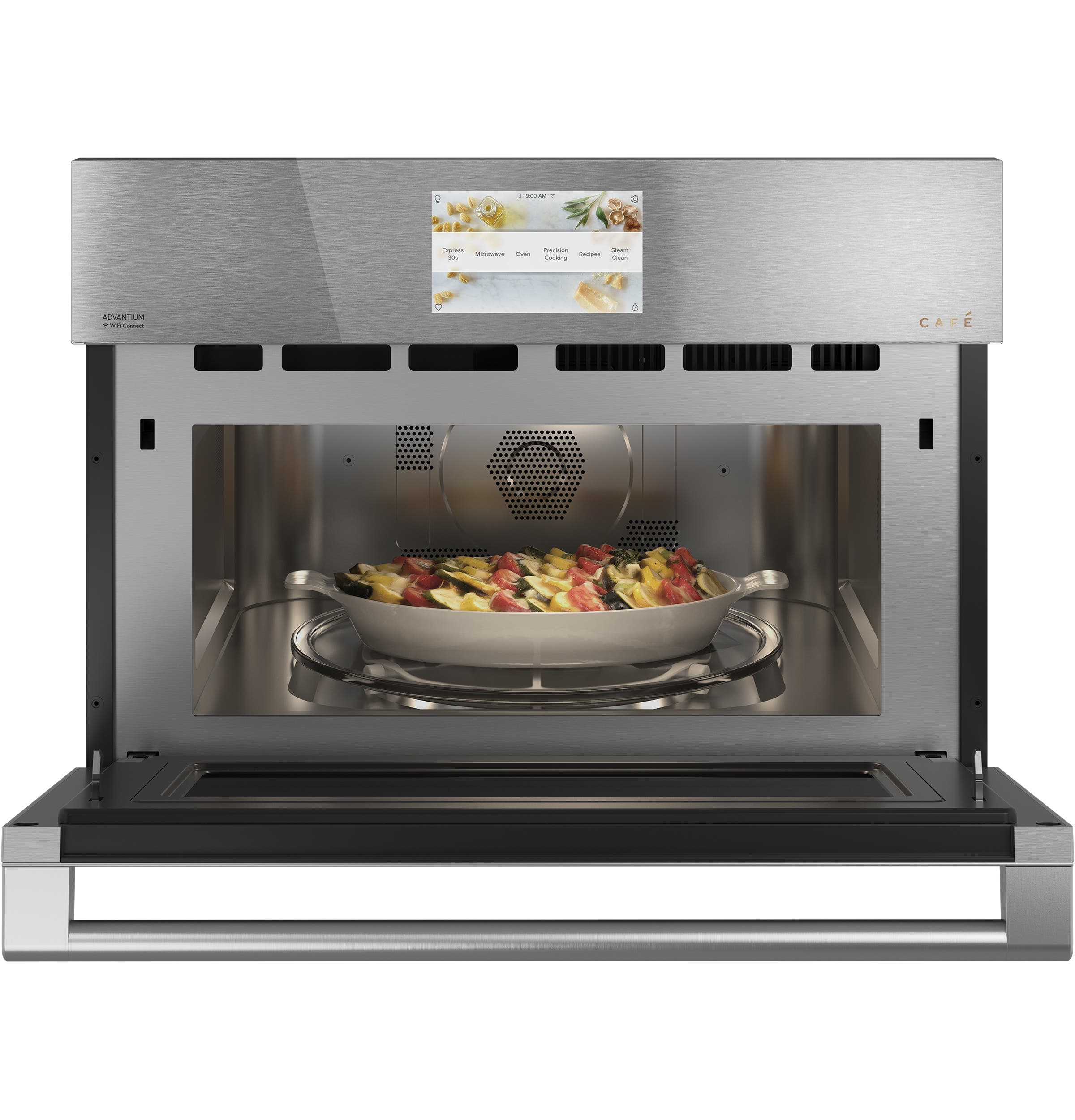Cafe CSB912M2NS5 Platinum Glass