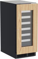15 Inch, 2.7 Cu. Ft. Built In Single Zone Wine Cooler with LED Interior Lighting