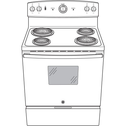 GE JBS160DMCC Bisque
