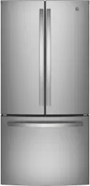 33 Inch Counter Depth French Door Refrigerator with 18.6 cu. ft. Capacity, Spill-Proof Shelves, Humidity-Controlled Drawers, Quick Space Shelf, Shabbos Mode, Icemaker, Internal Water Dispenser, Advanced Water Filtration, and ENERGY STAR® Qualified