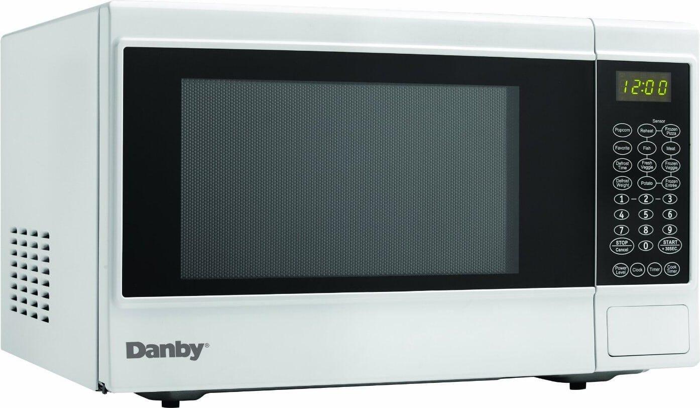 Danby DMW14SA1WDB White/black 21 Inch Freestanding Countertop Microwave...