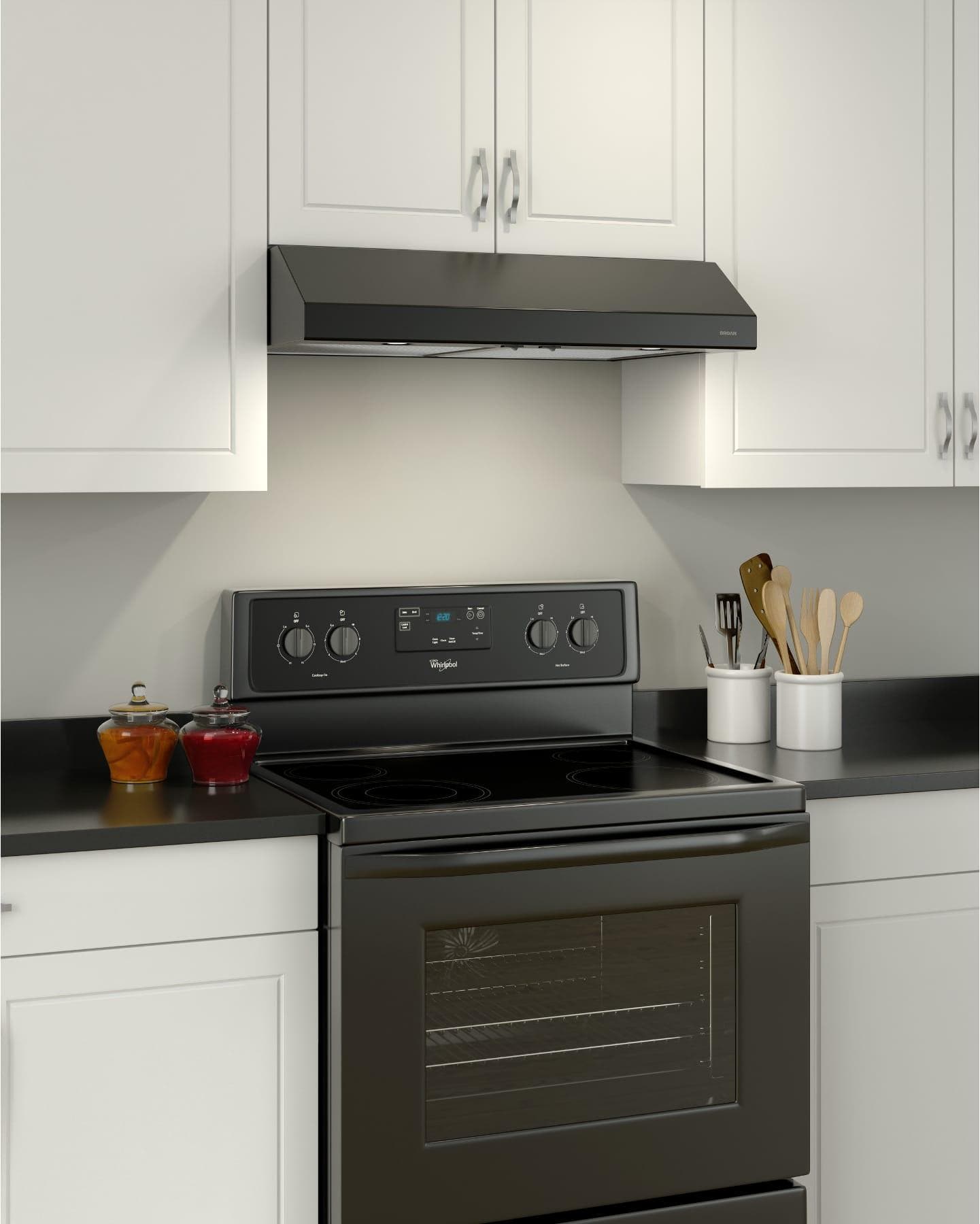 Broan BCSD142BL Black, 42 Inch
