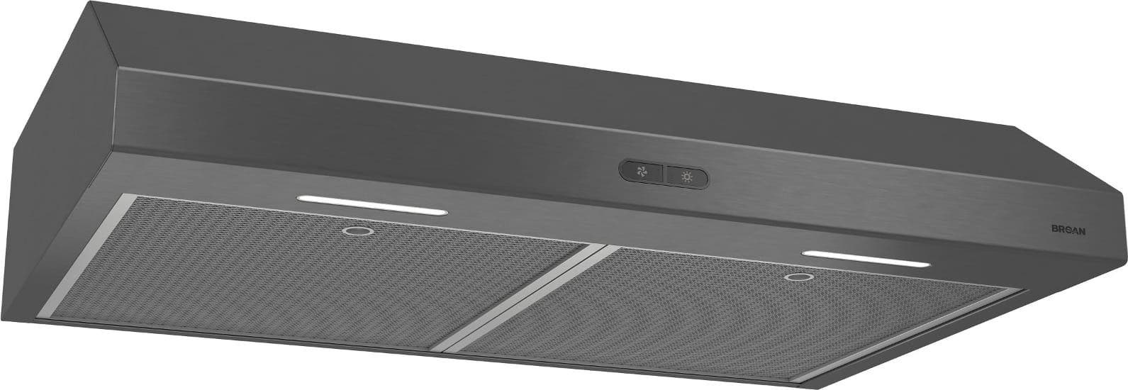 Broan BCDF130BLS Black Stainless Steel