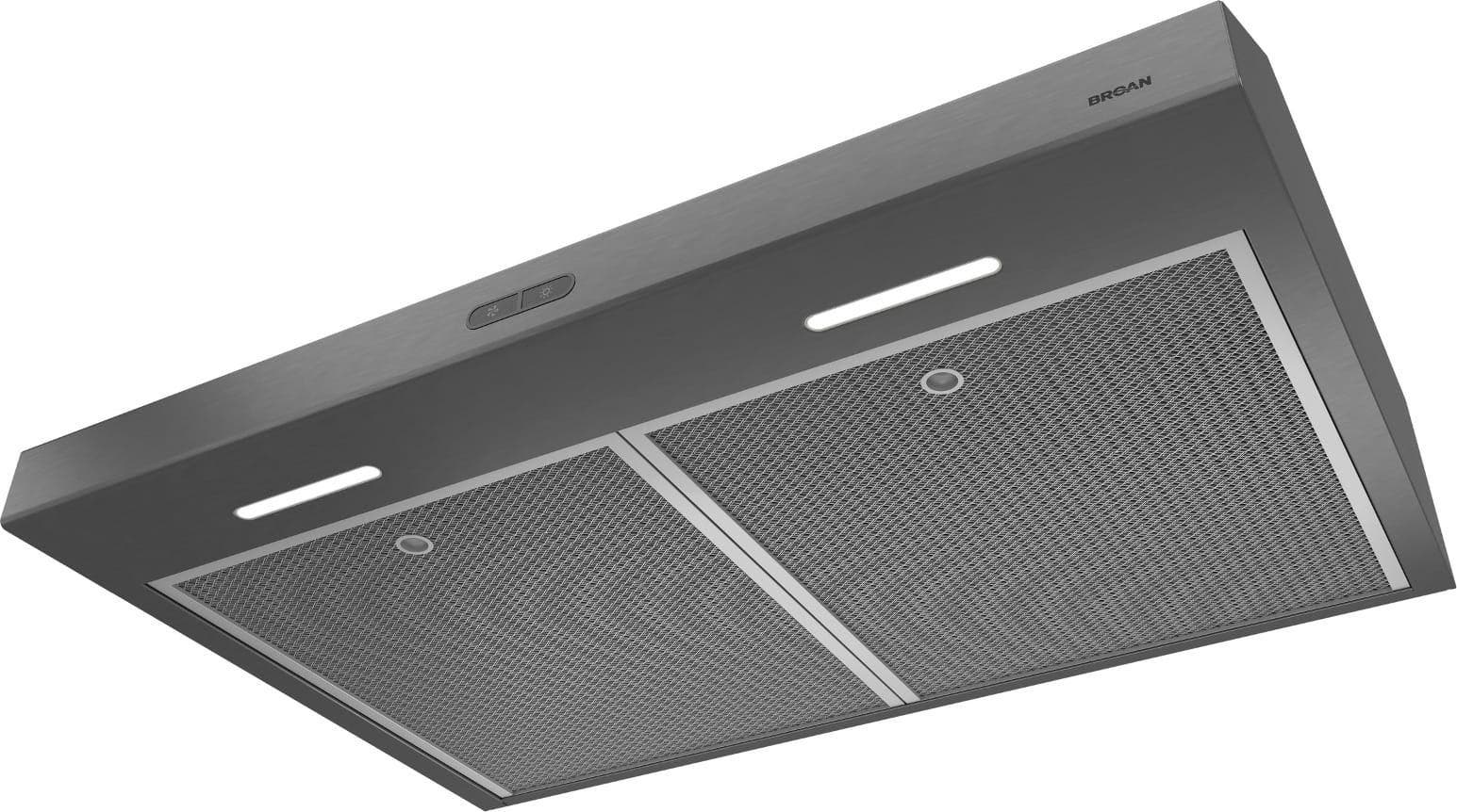 Broan BCDF130BLS Black Stainless Steel