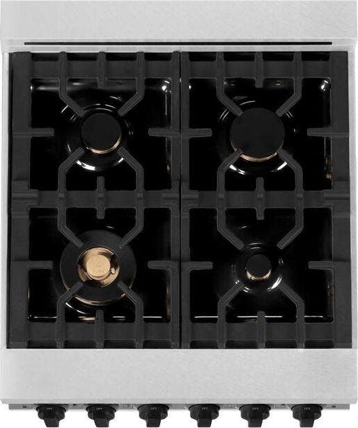 Zline RASZWM24MB Durasnow Stainless Steel with White Matte Door and...