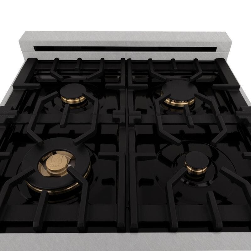 Zline RASZWM24MB Durasnow Stainless Steel with White Matte Door and...