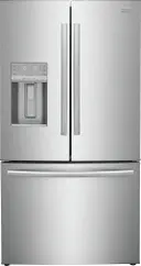 36 Inch Counter Depth French Door Refrigerator with 22.6 Cu. Ft. Capacity, CrispSeal Crispers, PurePour™ Water Filter, Auto-Close Doors, EvenTemp Cooling System, Adjustable Temp Drawer, Dual Ice Maker, PureAir Ultra® II Air Filter, and Energy Star Certified