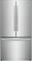 36 Inch Counter Depth French Door Refrigerator with 22.6 Cu. Ft. Capacity, CrispSeal Crispers, PurePour™ Water Filter, Auto-Close Doors, EvenTemp Cooling System, Adjustable Temp Drawer, Dual Ice Maker, PureAir Ultra® II Air Filter, and Energy Star Certified