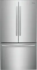 36 Inch French Door Refrigerator with 27.8 Cu.Ft. Capacity, EvenTemp™ Cooling System, Adjustable Temp Drawer, Gallon Door bins, Crispers, Door Alarm, Dual Ice Maker, PurePour™ Water Filter, PureAir Ultra® II Air Filter, Sabbath Mode, and Energy Star Certified