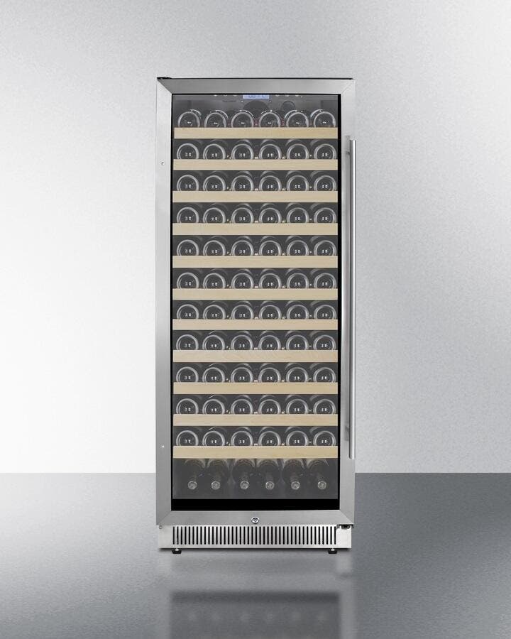 Summit SWC1127BLHD Stainless Steel