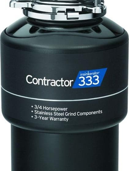 Insinkerator CONTRACTOR333WITHCORD Black, Powder Cord
