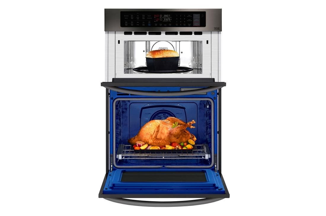 LG LWC3063BD Black Stainless Steel