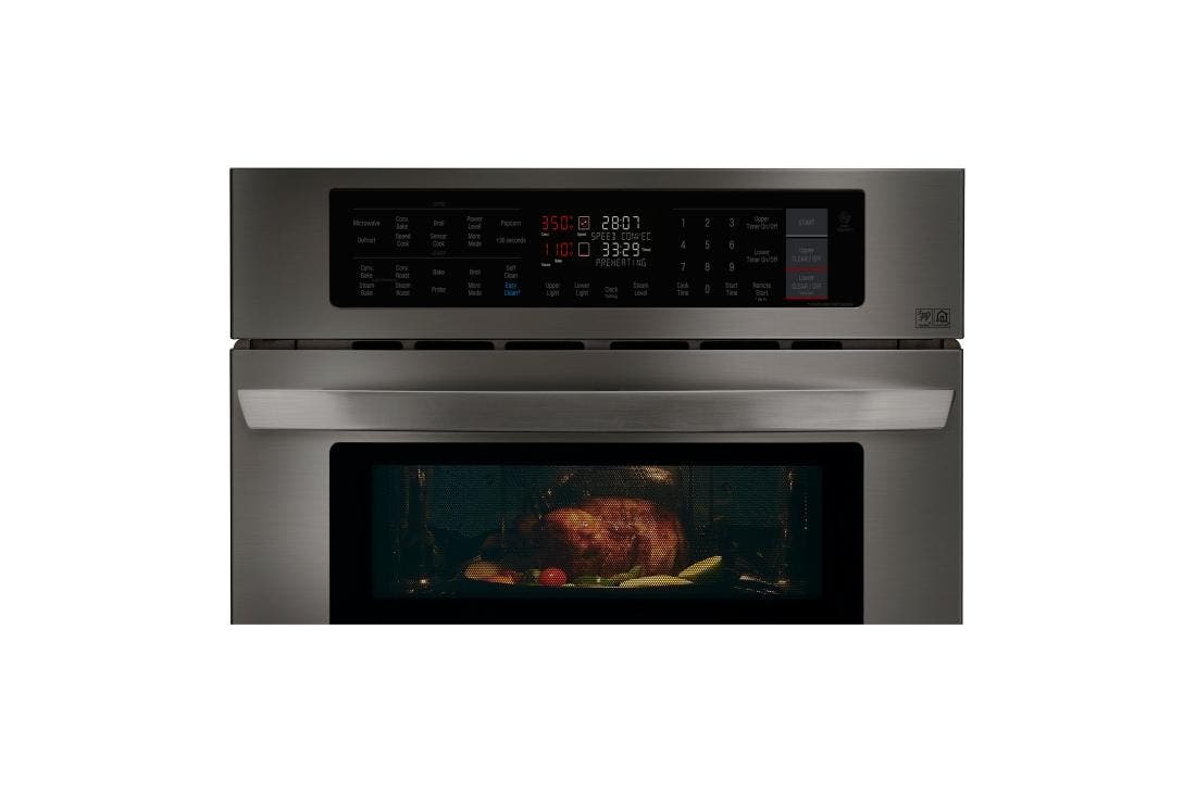 LG LWC3063BD Black Stainless Steel