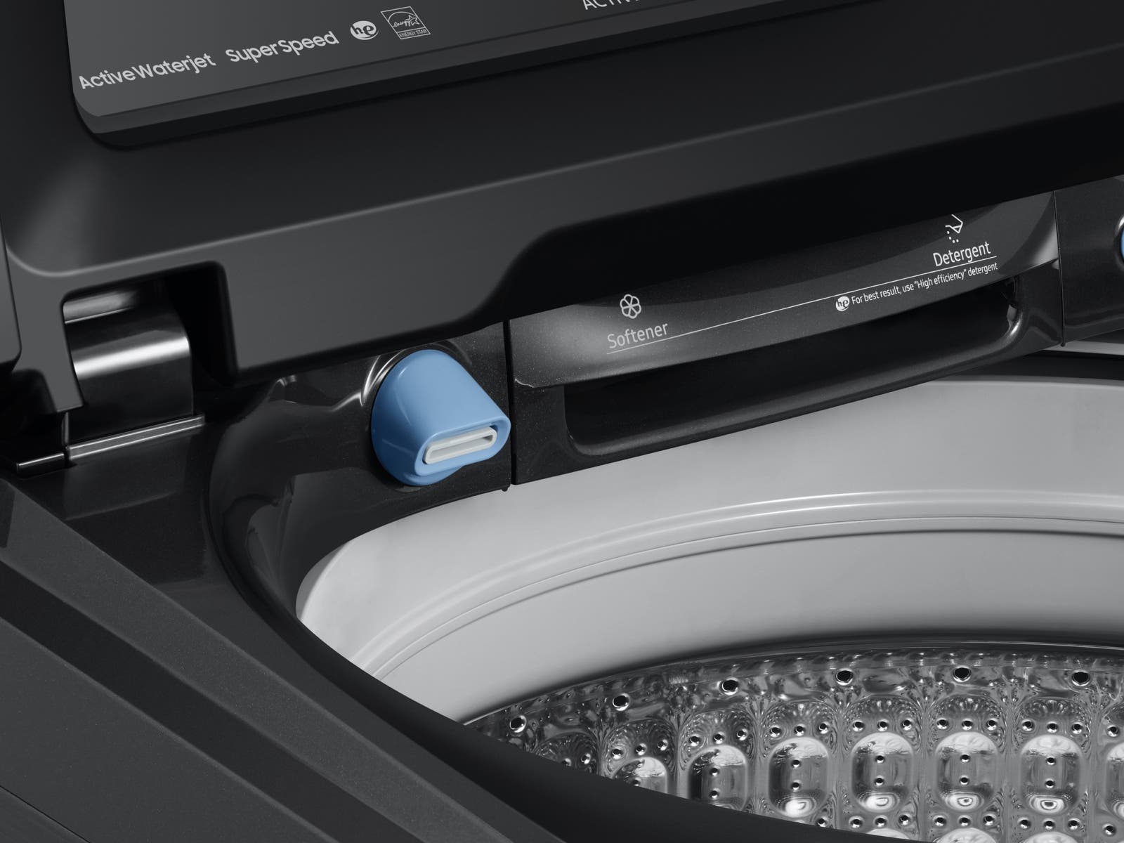 Samsung WA50R5400AV Fingerprint Resistant Black Stainless Steel
