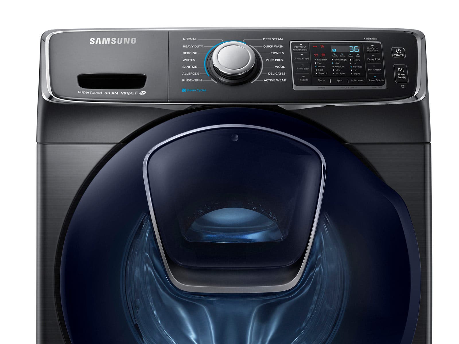 Samsung WF45K6500AV Fingerprint Resistant Black Stainless Steel