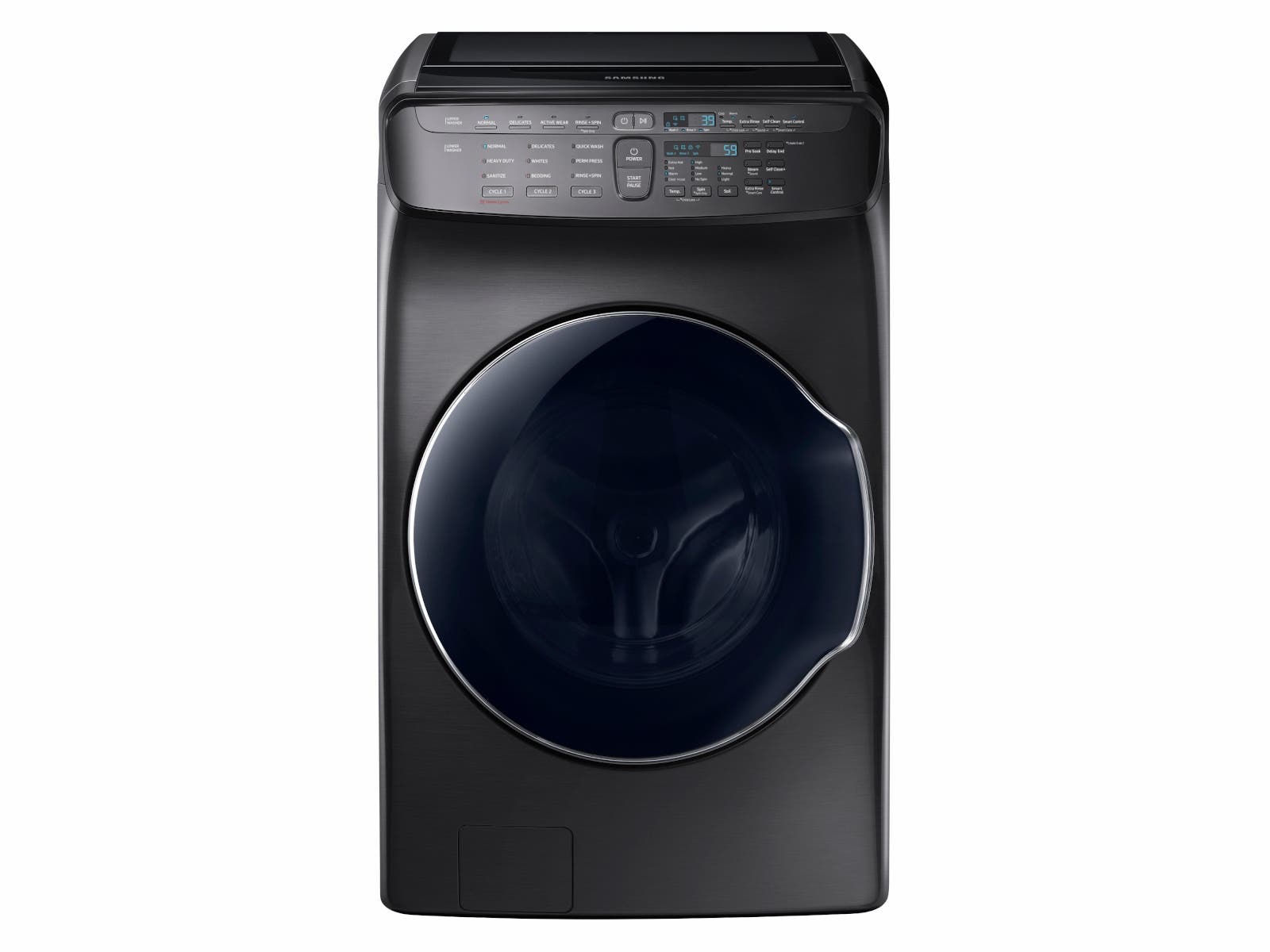 Samsung WV55M9600AV Fingerprint Resistant Black Stainless Steel