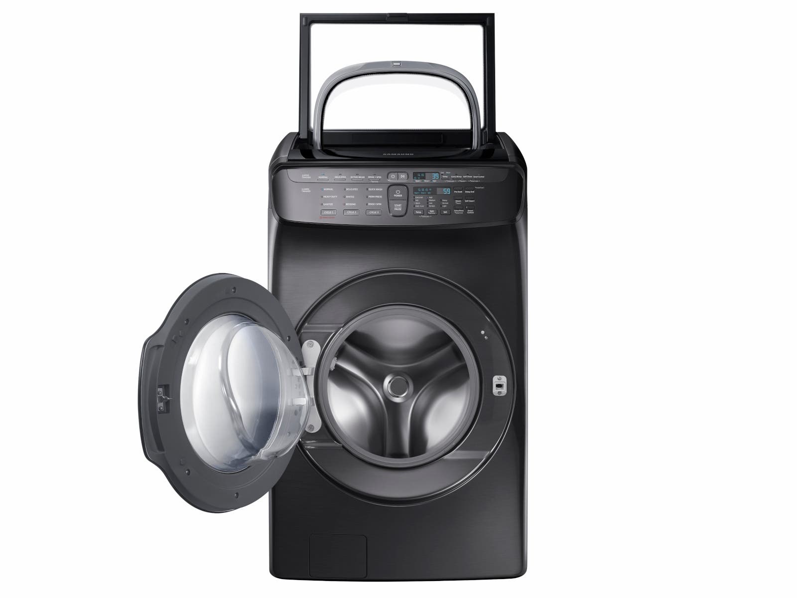 Samsung WV55M9600AV Fingerprint Resistant Black Stainless Steel