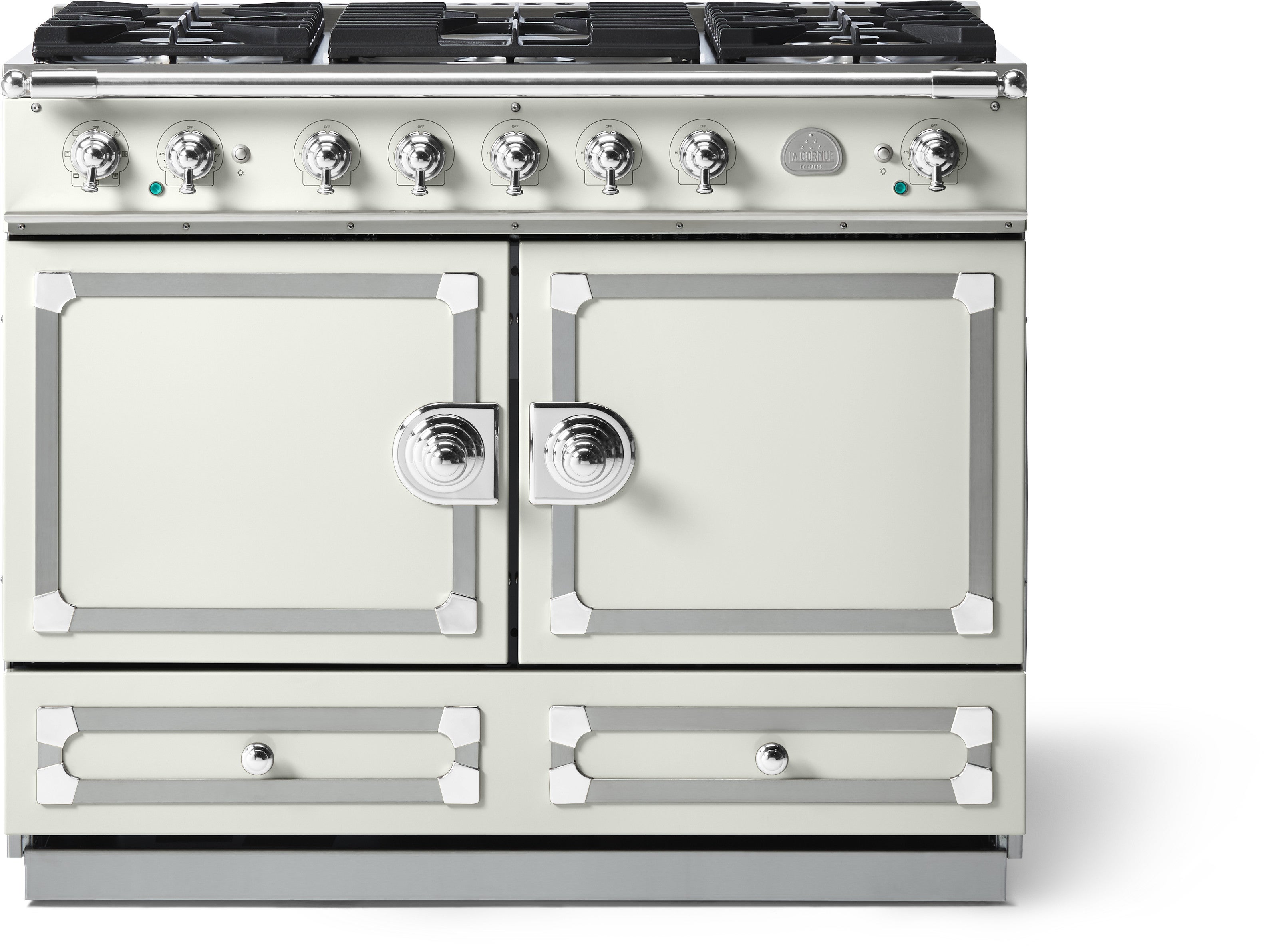 La Cornue C1WP 43 Inch Freestanding Dual Fuel Range with 5 Sealed