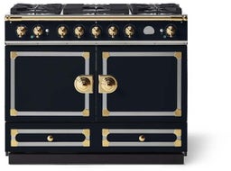 Dark Navy Blue With Stainless Steel & Polished Brass