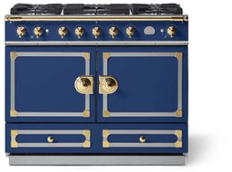 Royal Blue With Stainless Steel & Polished Brass