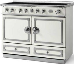 Pure White With Stainless Steel & Satin Chrome