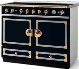 Dark Navy Blue With Stainless Steel & Polished Brass