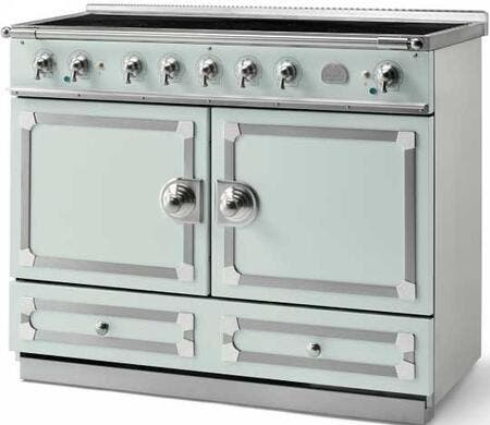 La Cornue C1API Tapestry with Stainless Steel & Polished Chrome Tr...
