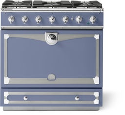 Provence Blue With Stainless Steel & Polished Chrome