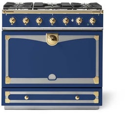 Royal Blue With Stainless Steel & Polished Brass