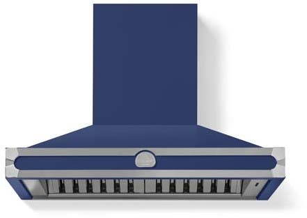 La Cornue H9RN Royal Blue With Stainless Steel & Satin Chrome