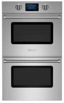 30 Inch Double Electric Wall Oven with 8.2 cu. ft. Total Capacity, True Convection Oven, Continu Clean™, Integrated Baking Stone, Infrared Broiler, Meat Probe, Touch Screen, and Precision Temperature Probe