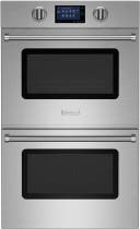 30 Inch Double Electric Wall Oven with 8.2 cu. ft. Total Capacity, True Convection Oven, Continu Clean™, Integrated Baking Stone, Infrared Broiler, Meat Probe, Touch Screen, and Precision Temperature Probe