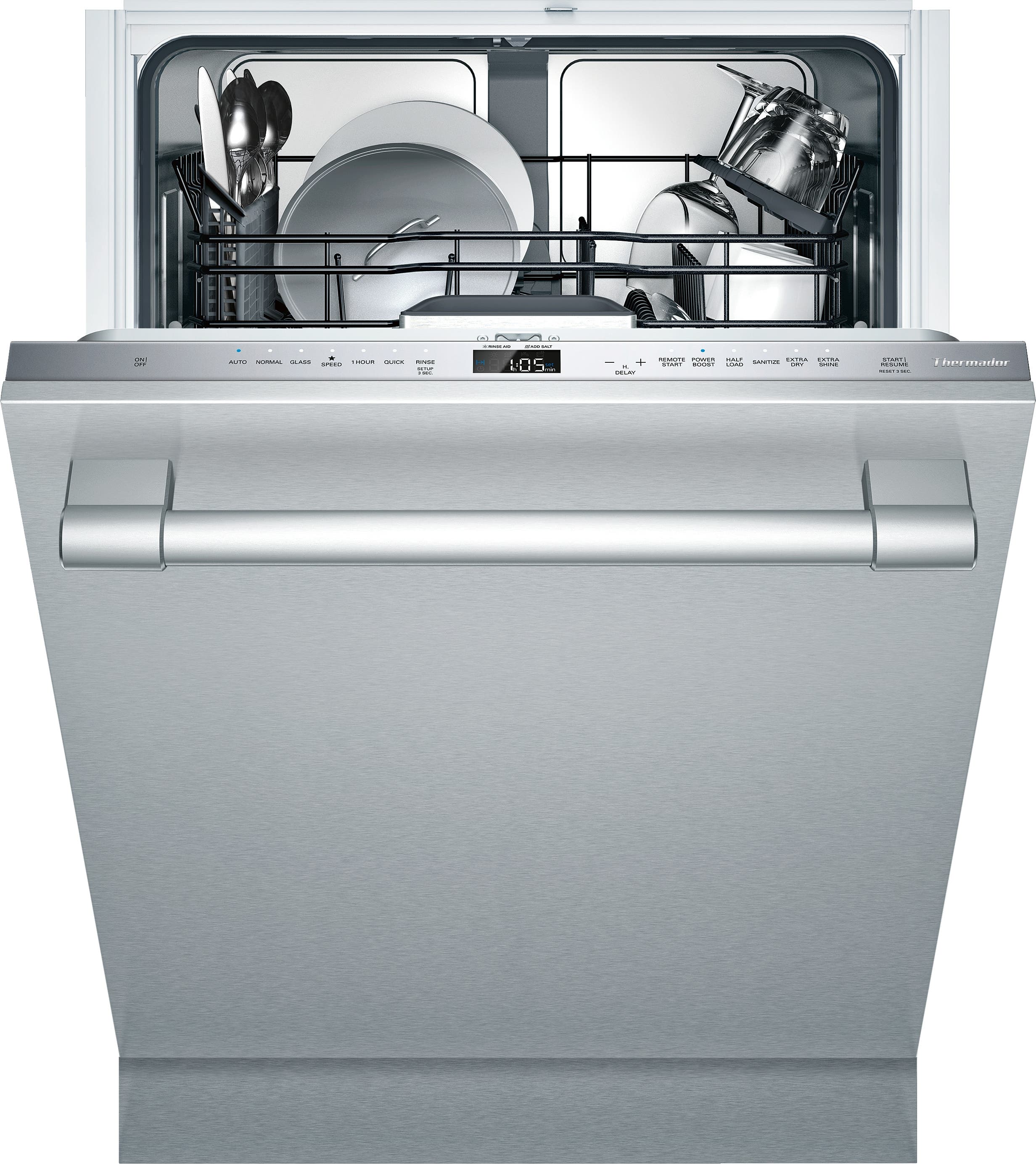 Thermador DWHD771WFP Stainless Steel, Professional Handle