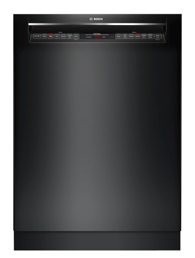 Bosch SHE878ZD6N 800 Series Dishwasher 24" : Black