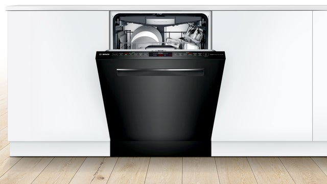 Bosch SHP878ZD6N 800 Series Dishwasher 24" Black Shp878zd6n: Black