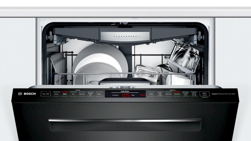 Bosch SHP878ZD6N 800 Series Dishwasher 24" Black Shp878zd6n: Black