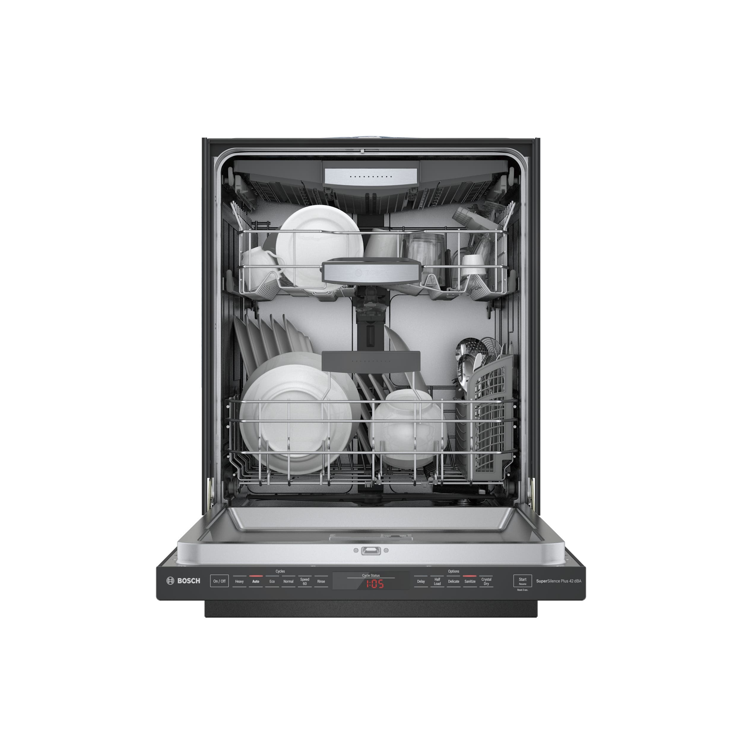 Bosch SHPM78Z54N Black Stainless Steel