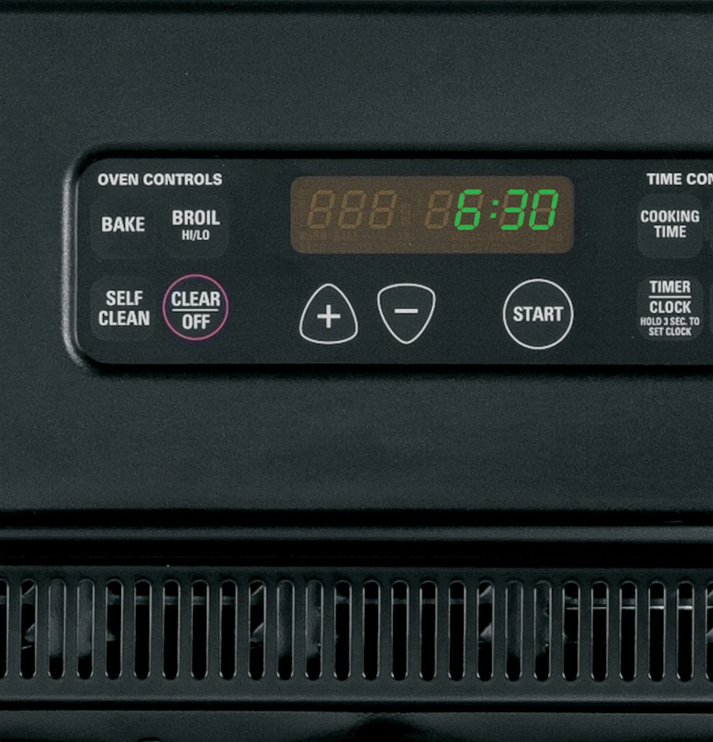 GE JGRP20BEJBB Black On Black