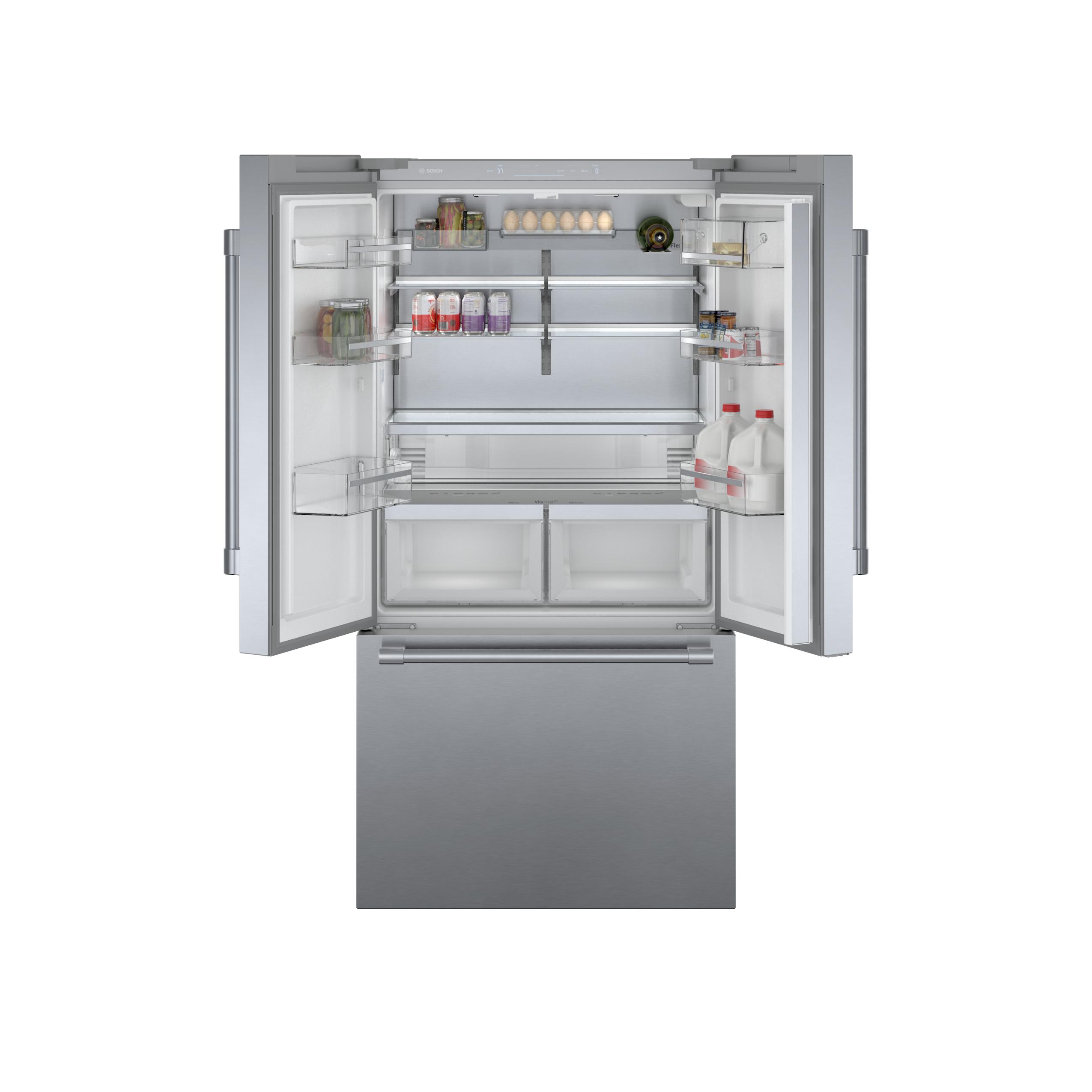 Bosch B36CT81SNS 36 Inch, 20.8 Cu. Ft. Freestanding French Door