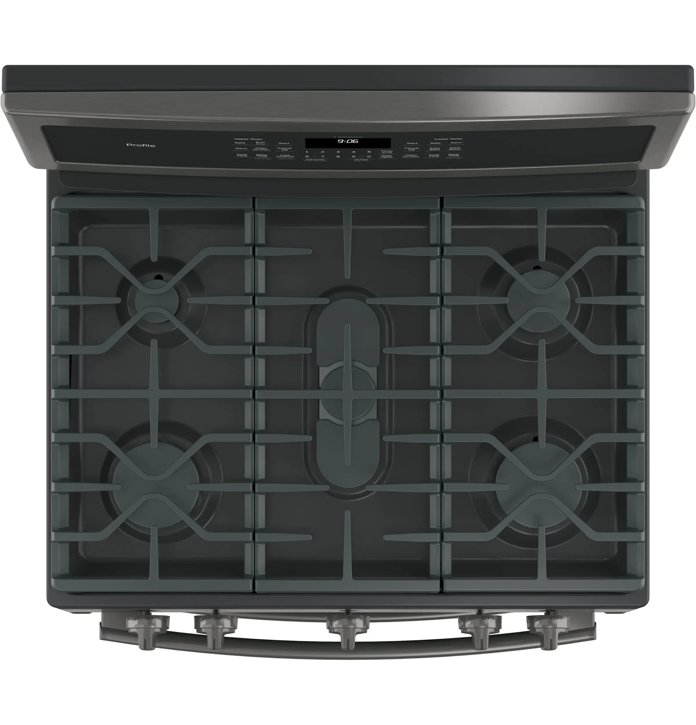 GE PGB960BEJTS Black Stainless Steel