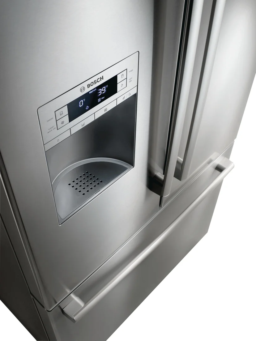 Bosch B26FT50SNS 36 Inch, 24.8 Cu. Ft. Freestanding French Door Ref...