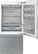 36 Inch, 19.6 Cu. Ft. Built-In Bottom Mount Smart Refrigerator with Diamond Ice System Ice Maker