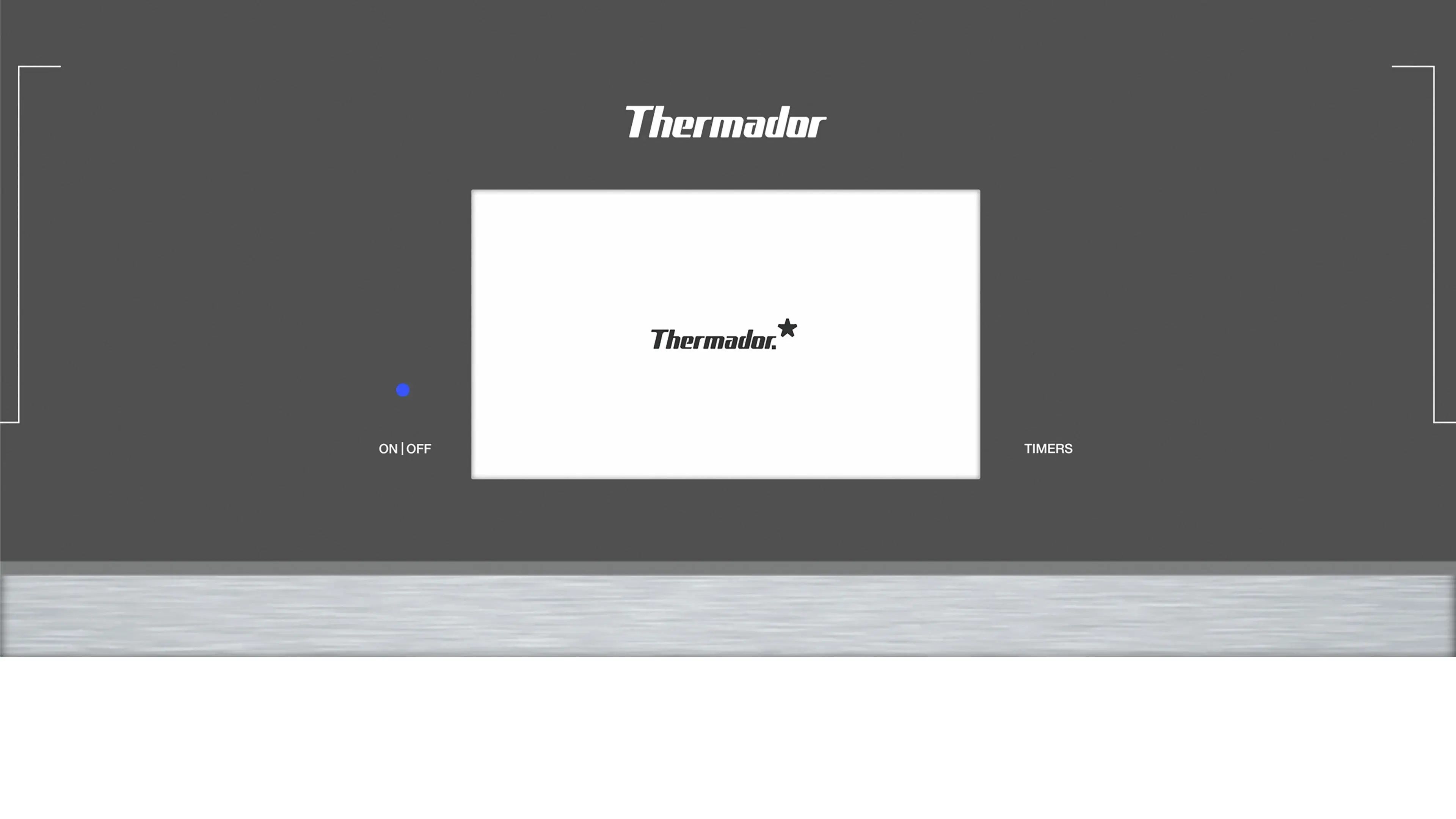 Thermador CIT36XWB Dark Gray, with Frame