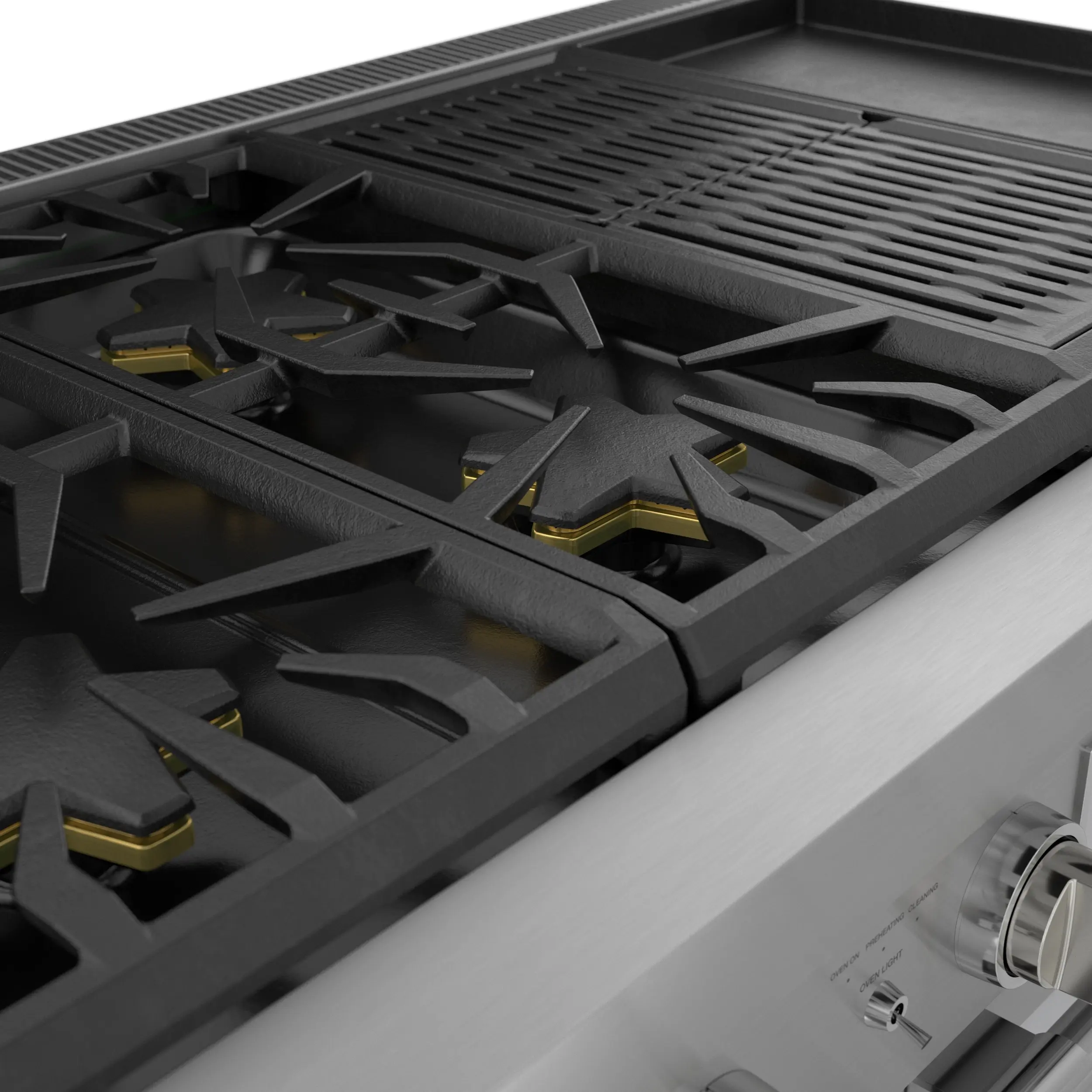 Thermador PRD484WCHU Stainless Steel, Grill and Griddle