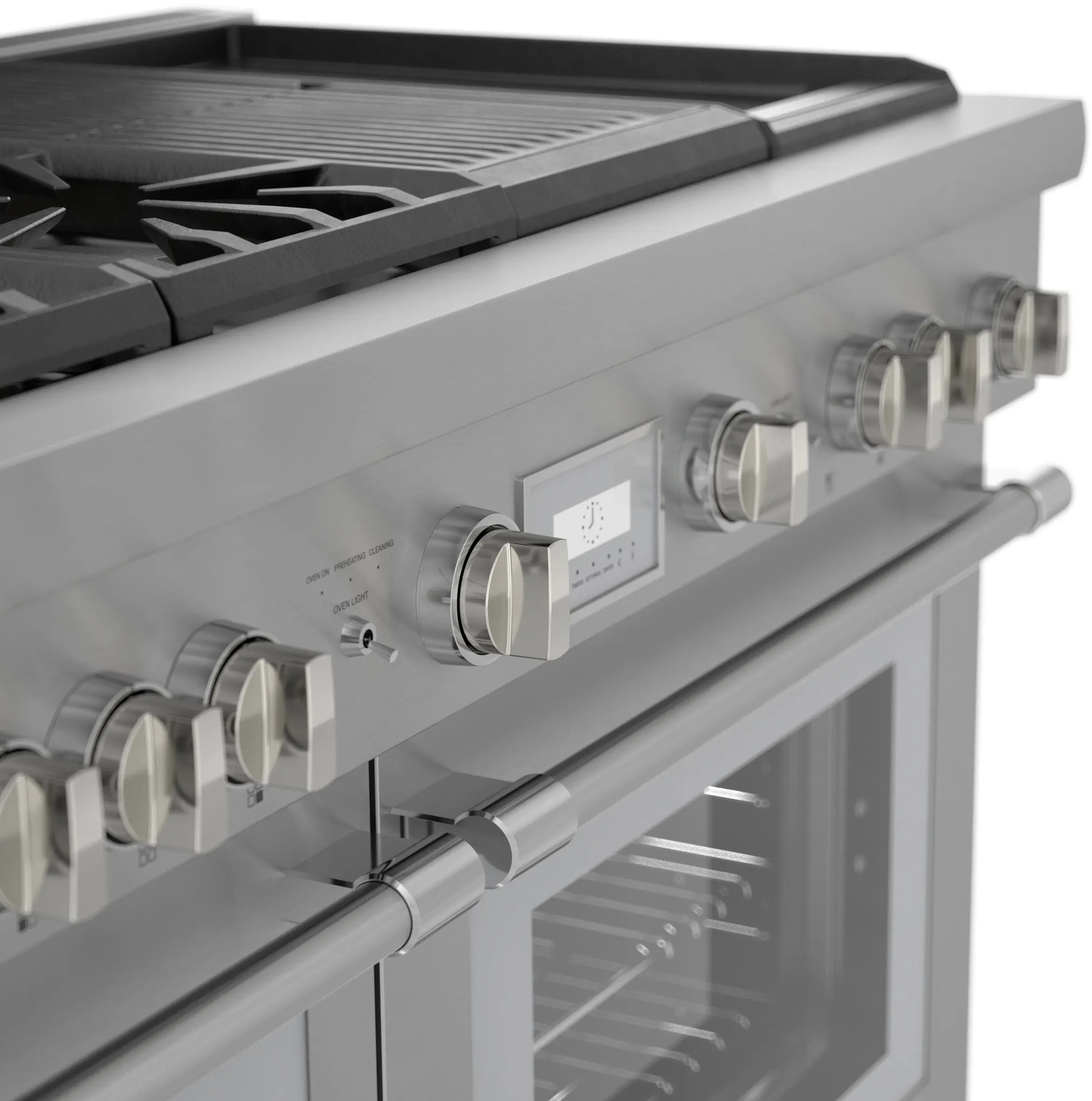 Thermador PRD484WCHU Stainless Steel, Grill and Griddle